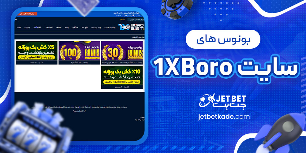 بونوس های سایت 1XBoroBet